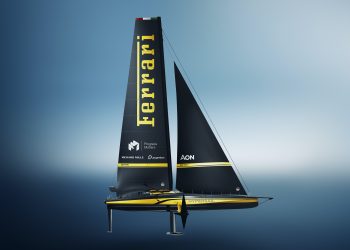 Ferrari Hypersail: il design di Maranello sfreccia (anche) negli oceani. Presentata la livrea